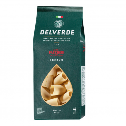 Паста № 197 Паккери, Delverde (0,500кг)