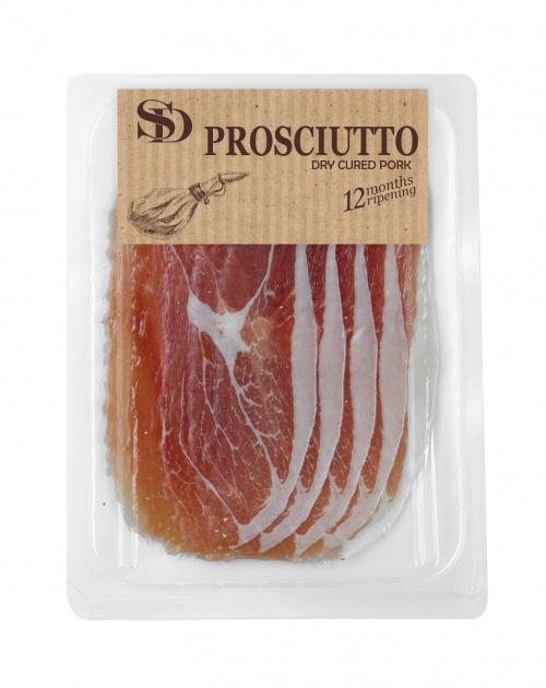 Прошутто Prosciutto свинина сыровяленая, Сытный Дом (0,070 кг)