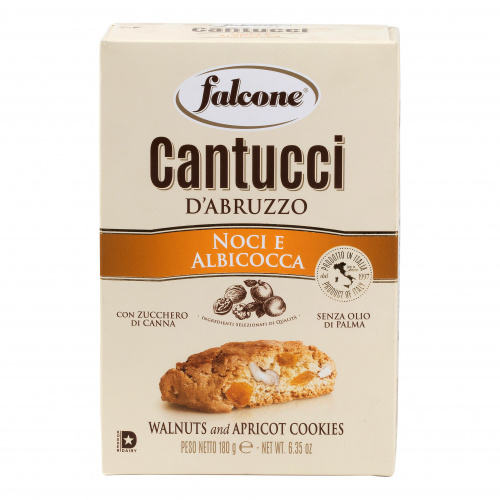 Кантуччи с грецким орехом и абрикосом, Falcone (0,180кг)