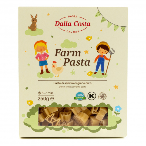 Макаронные изделия фигурные "Ферма", Dalla Costa (0,250кг)