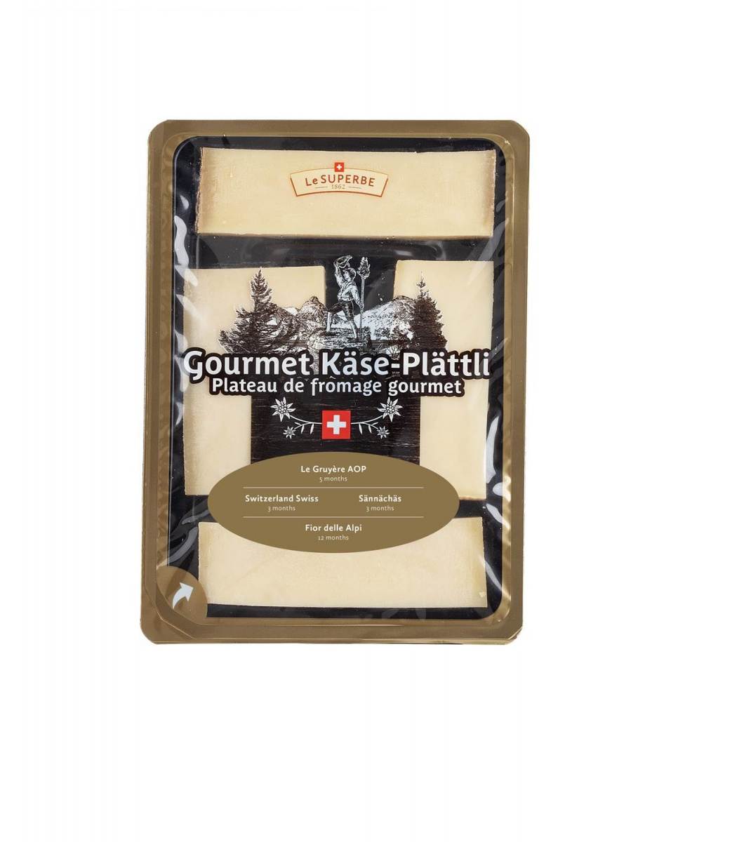 Ассорти швейцарских сыров, LeSuperbe (0,260кг)