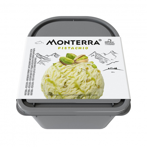 Мороженое Фисташка, Monterra (1,450кг)