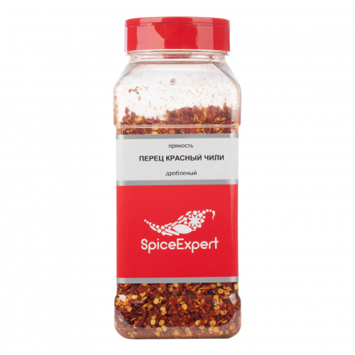 Перец красный острый Чили дробленый SpicExpert банка (0,300 кг/0,362 кг)
