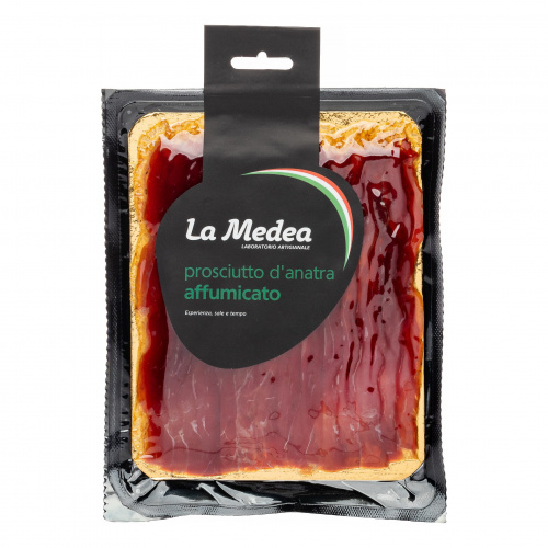 Хамон подкопченый из утиной грудки La Medea (0,060кг)