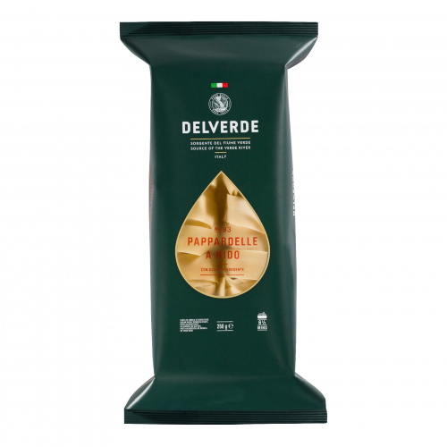 Паста № 083 Паппарделле, Delverde (0,250кг)