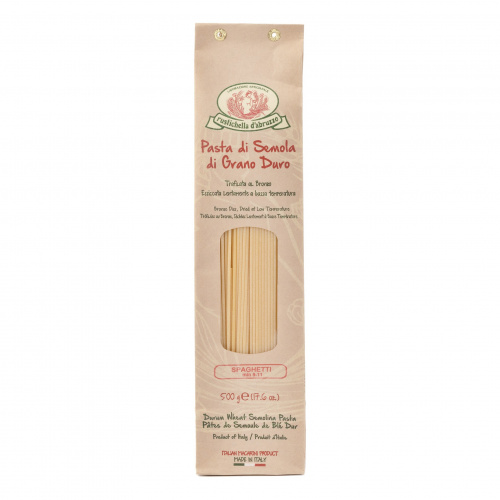 Паста без яиц Спагетти, Rustichella d'Abruzzo (0,500кг)