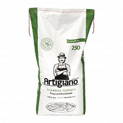 Мука для пиццы La Farina per la pizza classica W250, ARTIGIANO (25кг)